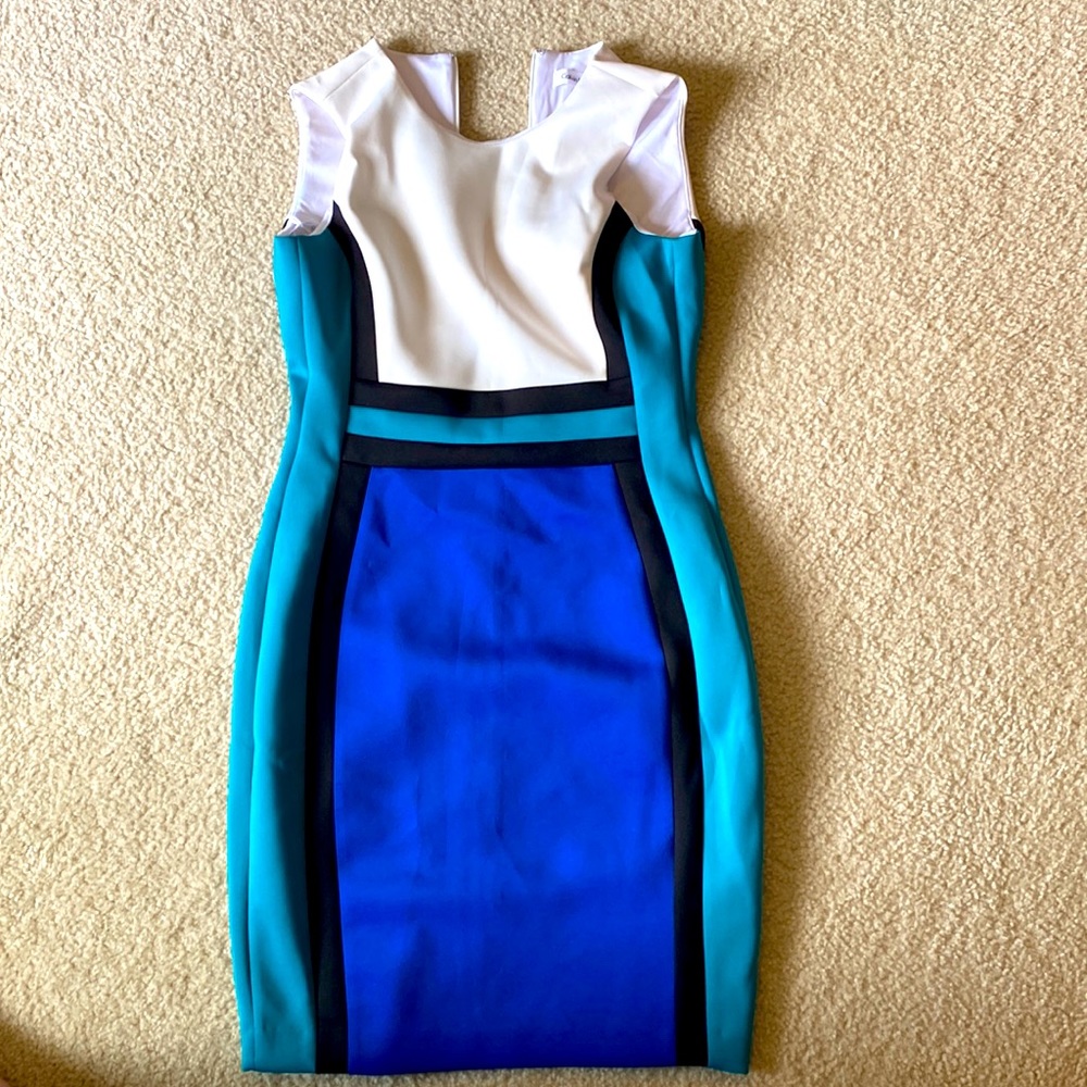 Fitted Calvin Klein work dress